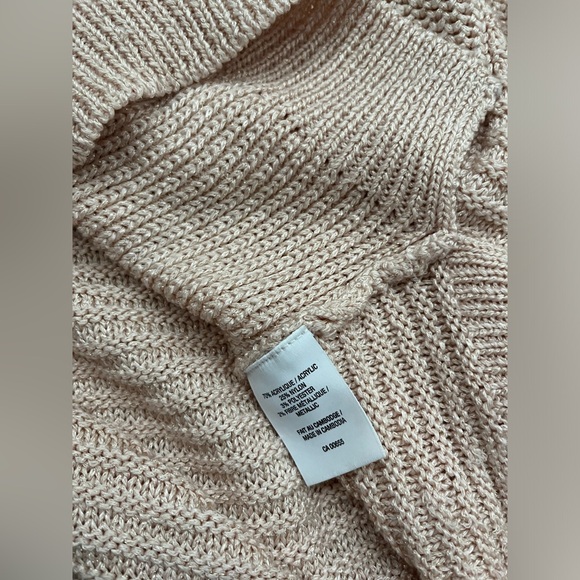 Reitmans Women's Pink Knit Sweater - Picture 3 of 3